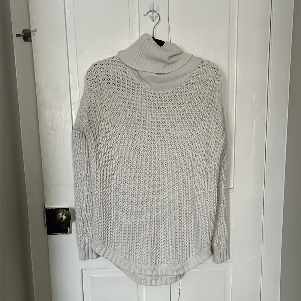 Cozy Cream Turtleneck Sweater
